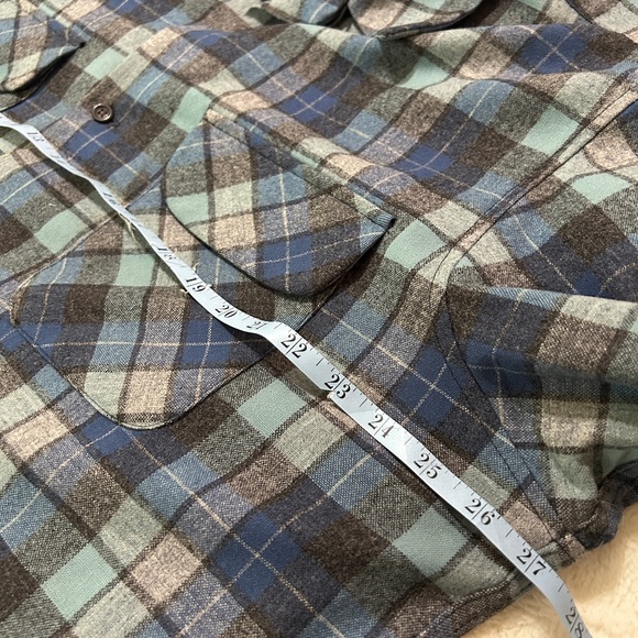 Like new Pendleton Blue Plaid Board Shirt size XL Tall. It’s perfect. - Picture 14 of 16